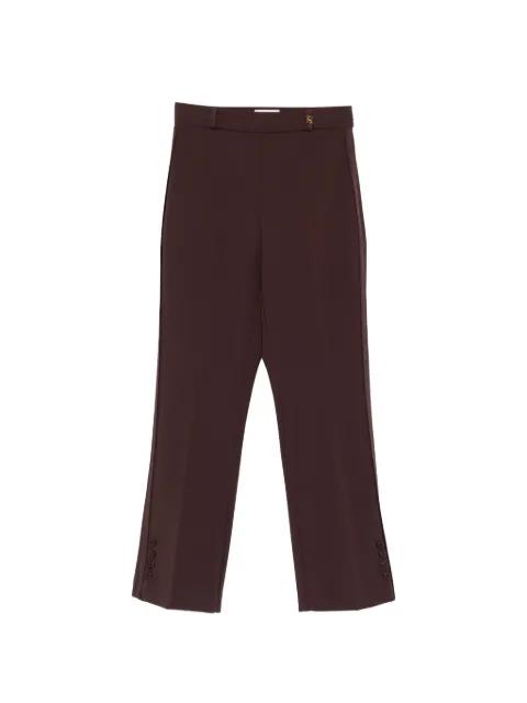 logo-detail trousers by ELISABETTA FRANCHI