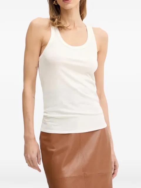 logo-embroidered tank top by ELISABETTA FRANCHI