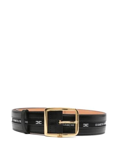 logo-pattern belt by ELISABETTA FRANCHI