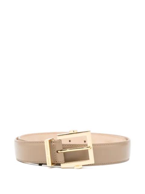 logo-plaque buckle belt by ELISABETTA FRANCHI