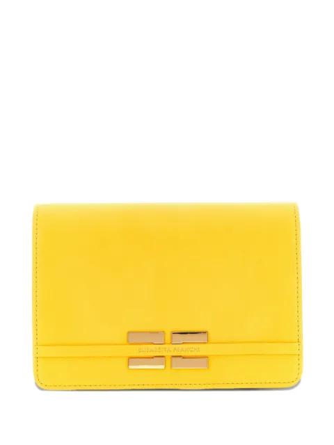 logo-plaque chain-strap shoulder bag by ELISABETTA FRANCHI