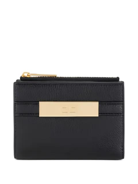logo-plaque zip-fastening wallet by ELISABETTA FRANCHI
