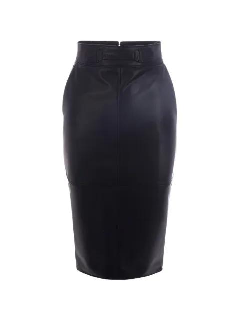 logo-waistband midi skirt by ELISABETTA FRANCHI