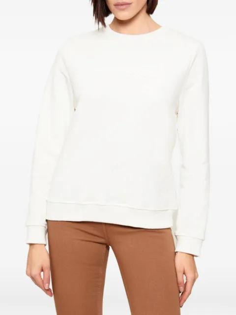 long-sleeve embossed sweatshirt by ELISABETTA FRANCHI