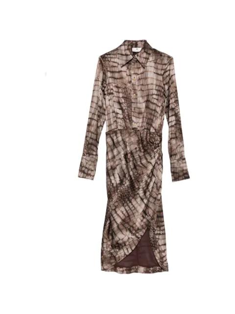 long sleeve midi dress by ELISABETTA FRANCHI