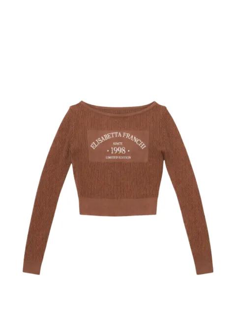 long-sleeve sweater by ELISABETTA FRANCHI