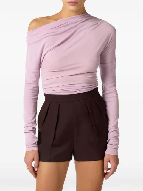 long-sleeved draped top by ELISABETTA FRANCHI
