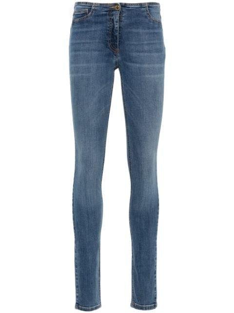 low-rise skinny jeans by ELISABETTA FRANCHI