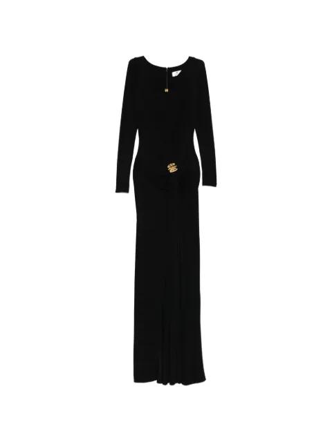 maxi gold-tone brooch dress by ELISABETTA FRANCHI