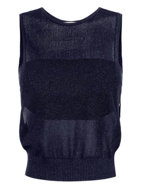 mesh-knit top by ELISABETTA FRANCHI