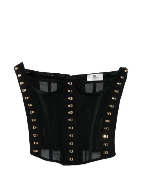 metal detail corset by ELISABETTA FRANCHI