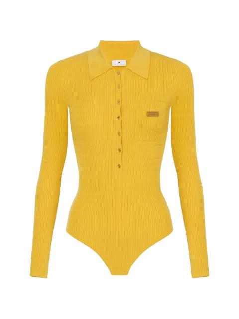 micro-braided knit bodysuit by ELISABETTA FRANCHI