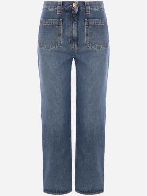 mid-rise cropped jeans by ELISABETTA FRANCHI
