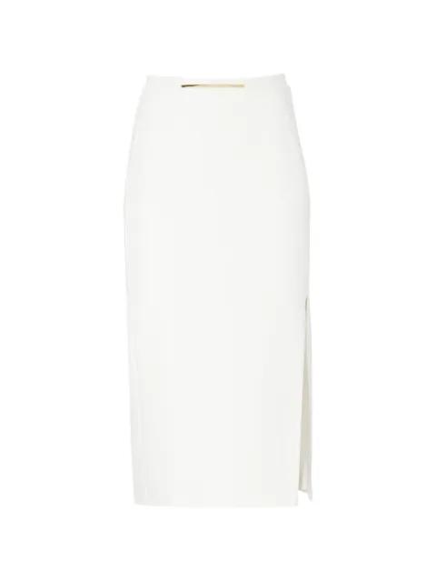 midi side-slit pencil skirt by ELISABETTA FRANCHI