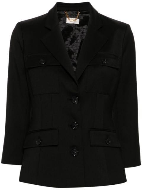 multi-pocket blazer by ELISABETTA FRANCHI