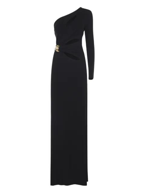 one-shoulder cut-out-detail maxi dress by ELISABETTA FRANCHI