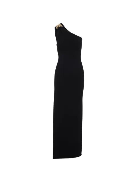 one-shoulder split long dress by ELISABETTA FRANCHI