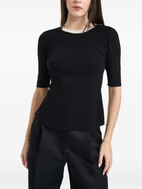 open back sweater by ELISABETTA FRANCHI
