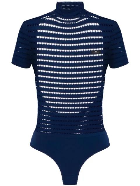 open-knit bodysuit by ELISABETTA FRANCHI