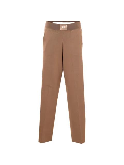 patch button trousers by ELISABETTA FRANCHI