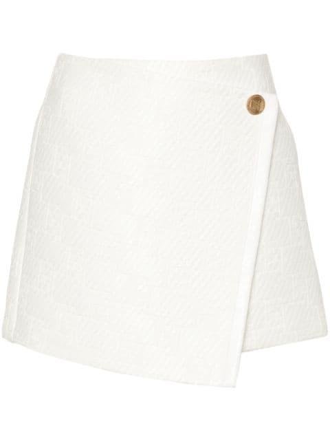patterned-jacquard mini skirt by ELISABETTA FRANCHI