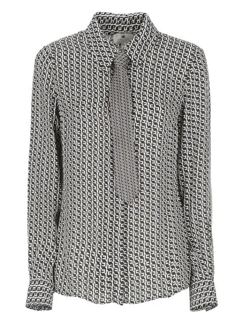 patterned tie shirt by ELISABETTA FRANCHI
