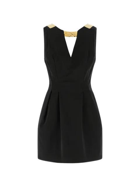 plaque V-neck mini dress by ELISABETTA FRANCHI