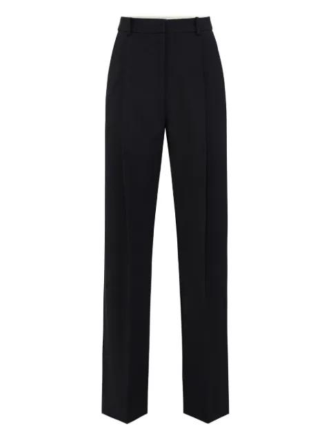 pleated crepe trousers by ELISABETTA FRANCHI