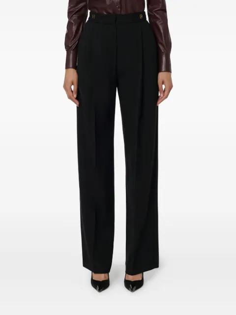 pleated-detail trousers by ELISABETTA FRANCHI