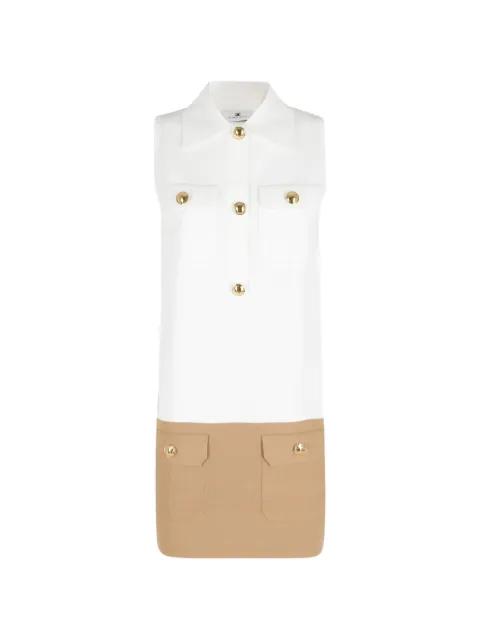 pocket collared shirtdress by ELISABETTA FRANCHI