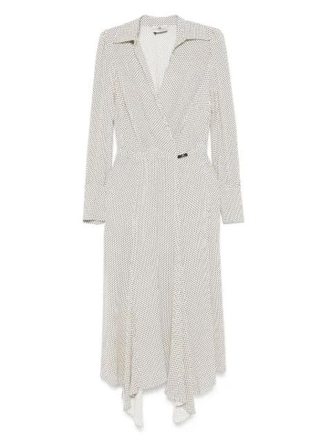polka-dot midi dress by ELISABETTA FRANCHI