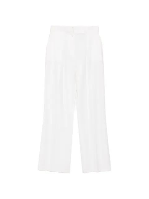 pressed-crease wide-leg trousers by ELISABETTA FRANCHI