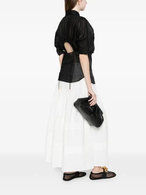 puff-sleeve shirt by ELISABETTA FRANCHI