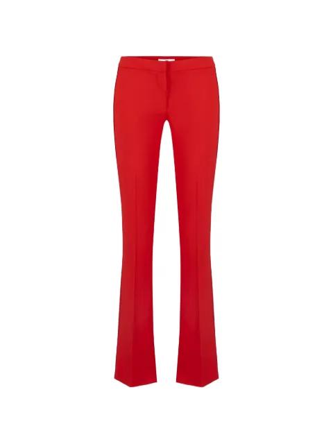 raw-edge stitching trousers by ELISABETTA FRANCHI
