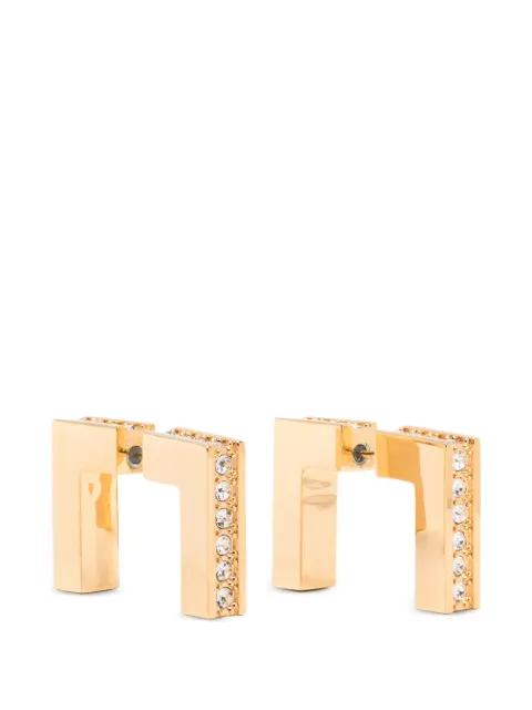 rhinestone-embellished earrings by ELISABETTA FRANCHI