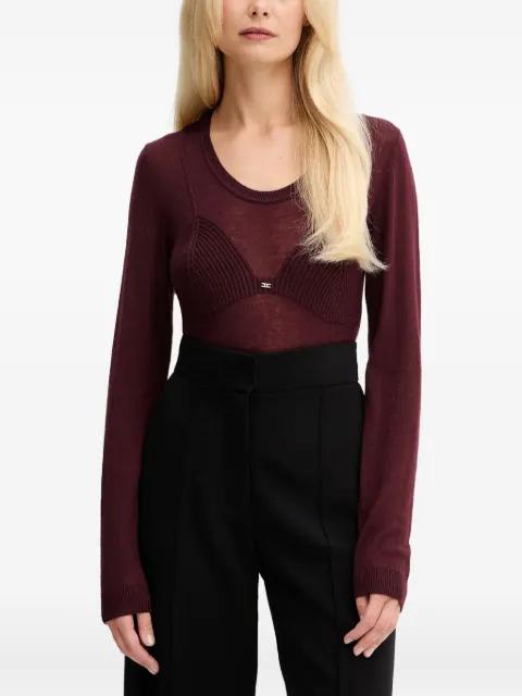 ribbed detail knitwear by ELISABETTA FRANCHI