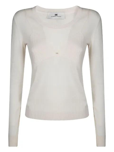 ribbed-knit top by ELISABETTA FRANCHI