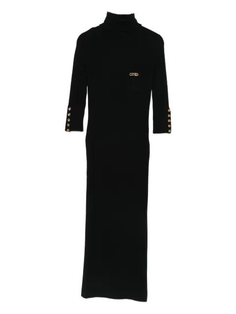 ribbed roll neck dress by ELISABETTA FRANCHI