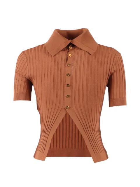 ribbed roll neck top by ELISABETTA FRANCHI