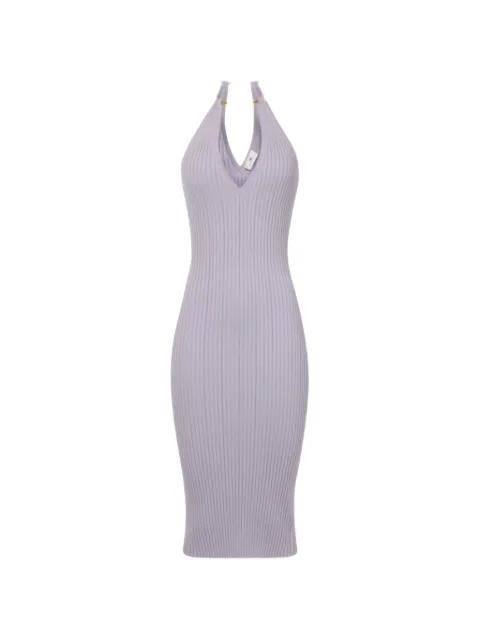 ring V-neck midi dress by ELISABETTA FRANCHI