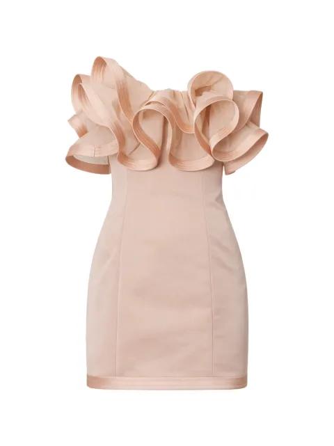 ruffled mini dress by ELISABETTA FRANCHI