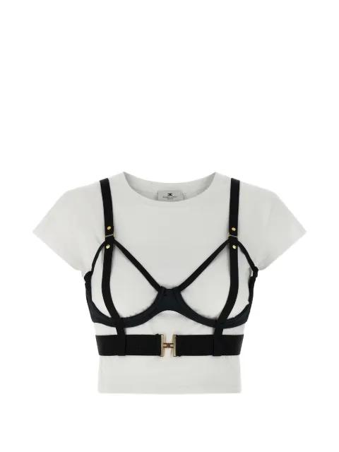 short-sleeve T-shirt with bra by ELISABETTA FRANCHI