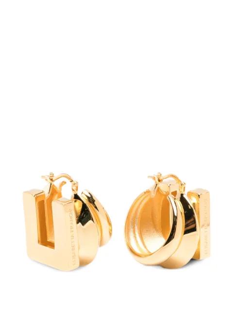 stacked-effect geometric earrings by ELISABETTA FRANCHI