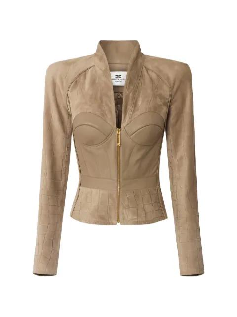 suede jacket by ELISABETTA FRANCHI