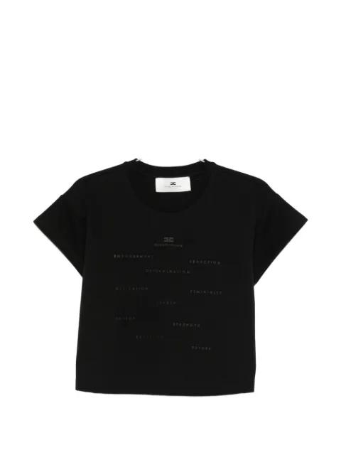 text-graphic T-shirt by ELISABETTA FRANCHI