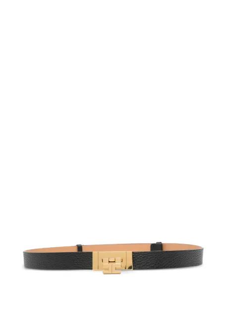 textured buckle belt by ELISABETTA FRANCHI