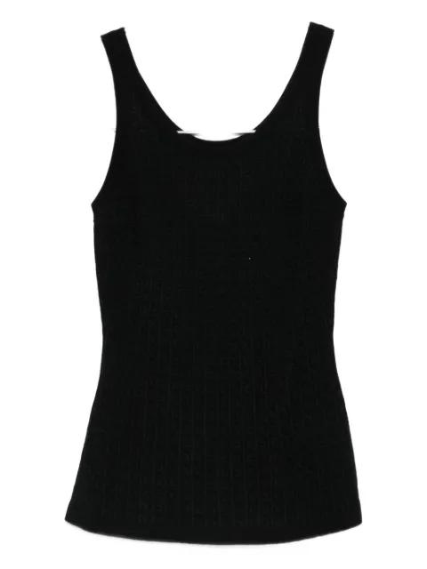 textured tank top by ELISABETTA FRANCHI