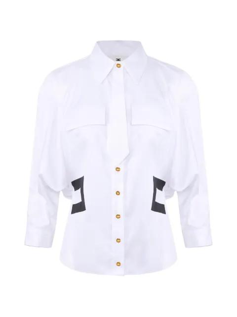 tie-detail shirt by ELISABETTA FRANCHI
