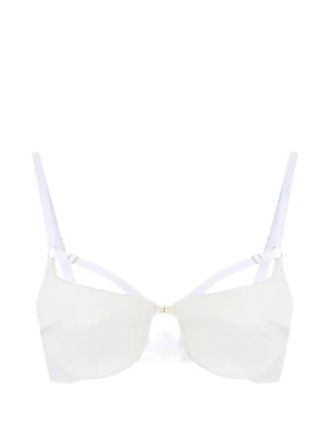 tulle geometric bra by ELISABETTA FRANCHI