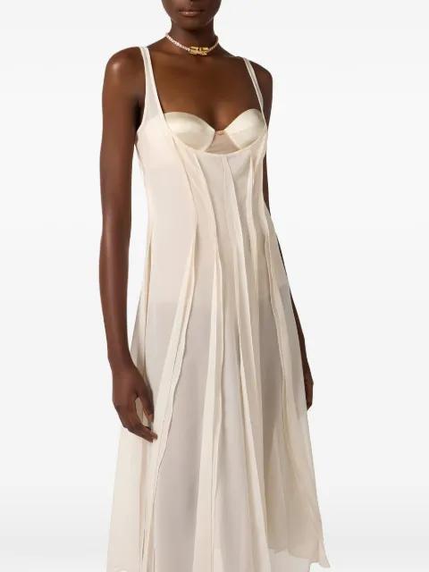 tulle midi dress by ELISABETTA FRANCHI